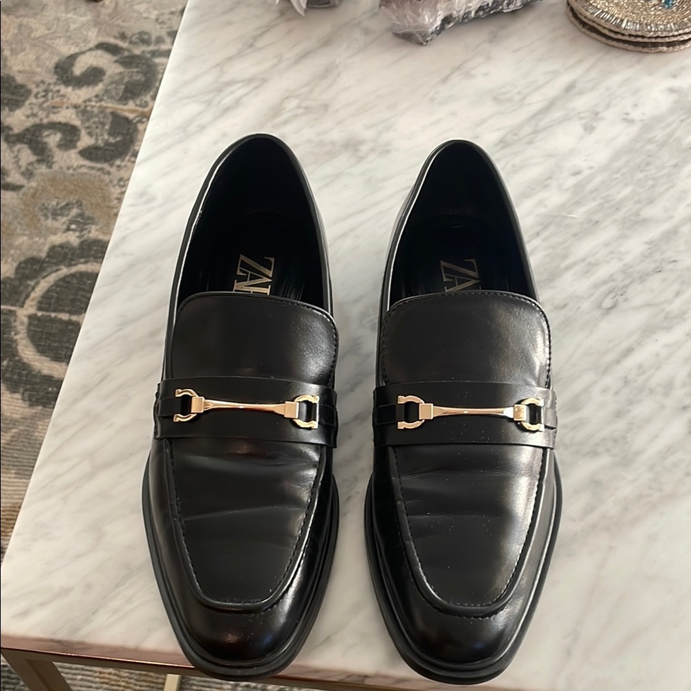 Zara loafers